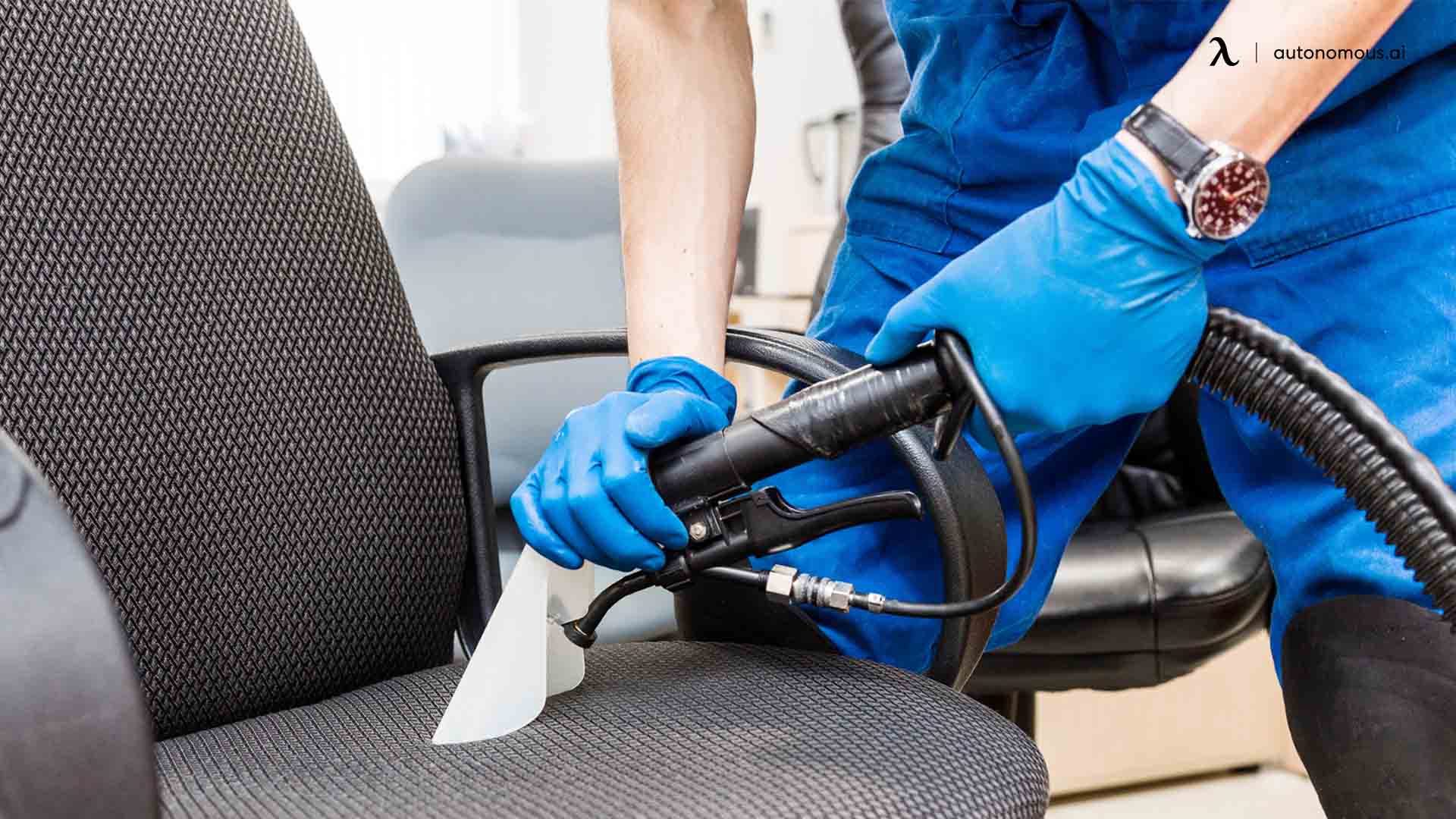 Steel chairs cleaning